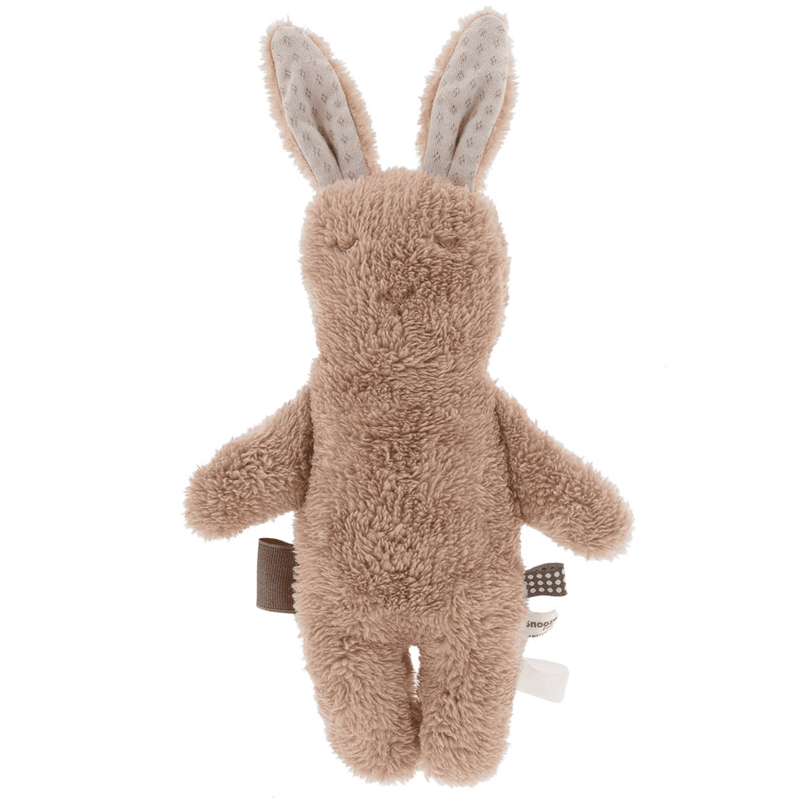 Snoozebaby ORGANIC Romy Rabbit cuddle, Milky Rust 


