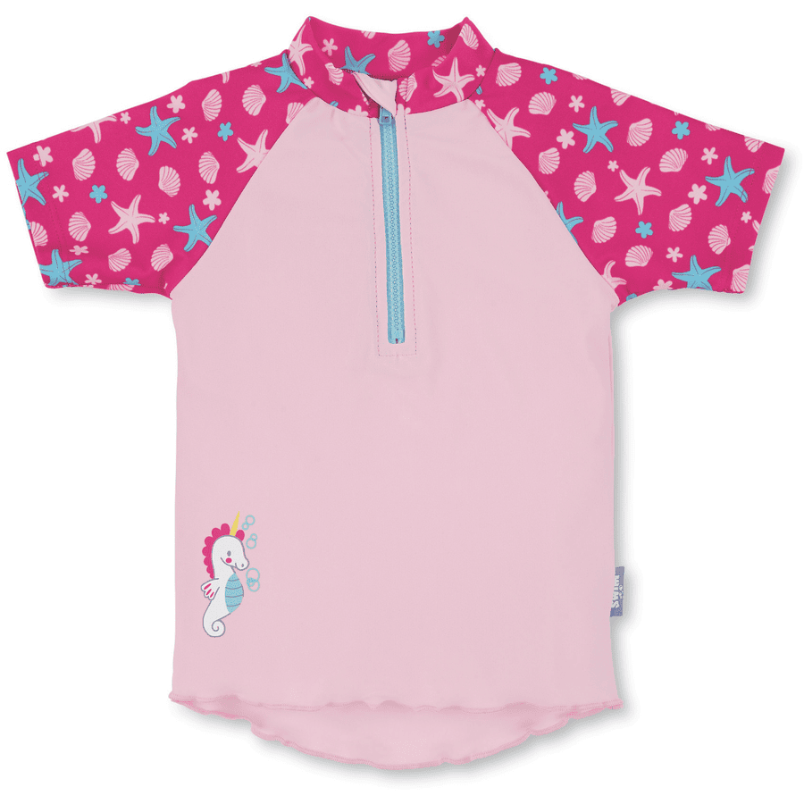 Sterntaler Zwemshirt met korte mouwen roze