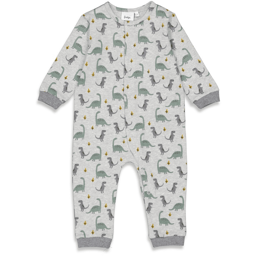 Feetje Sleep Overall Premium Dino Grijs Melange