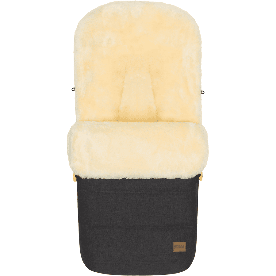 fillikid Coprigambe invernale Bernina Style pelle di agnello grigio scuro melange