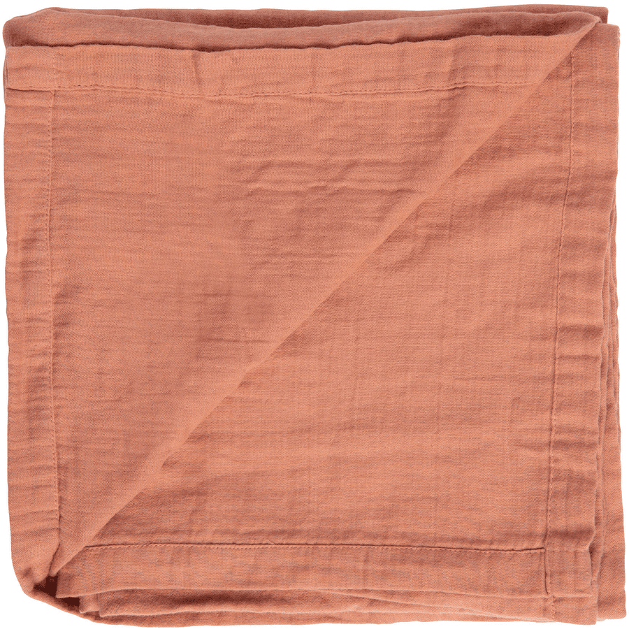 bébé jou® musliiniliina Pure Cotton Vaaleanpunainen 110 x 110 cm. 