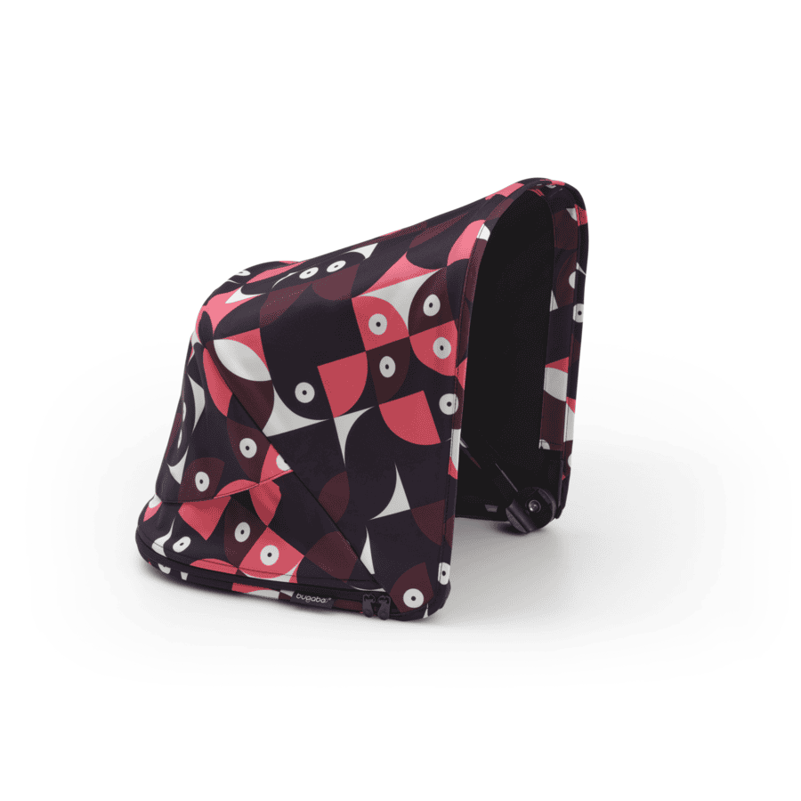 bugaboo Daszek przeciwsłoneczny Fox 3 Pink/Red Special Edition