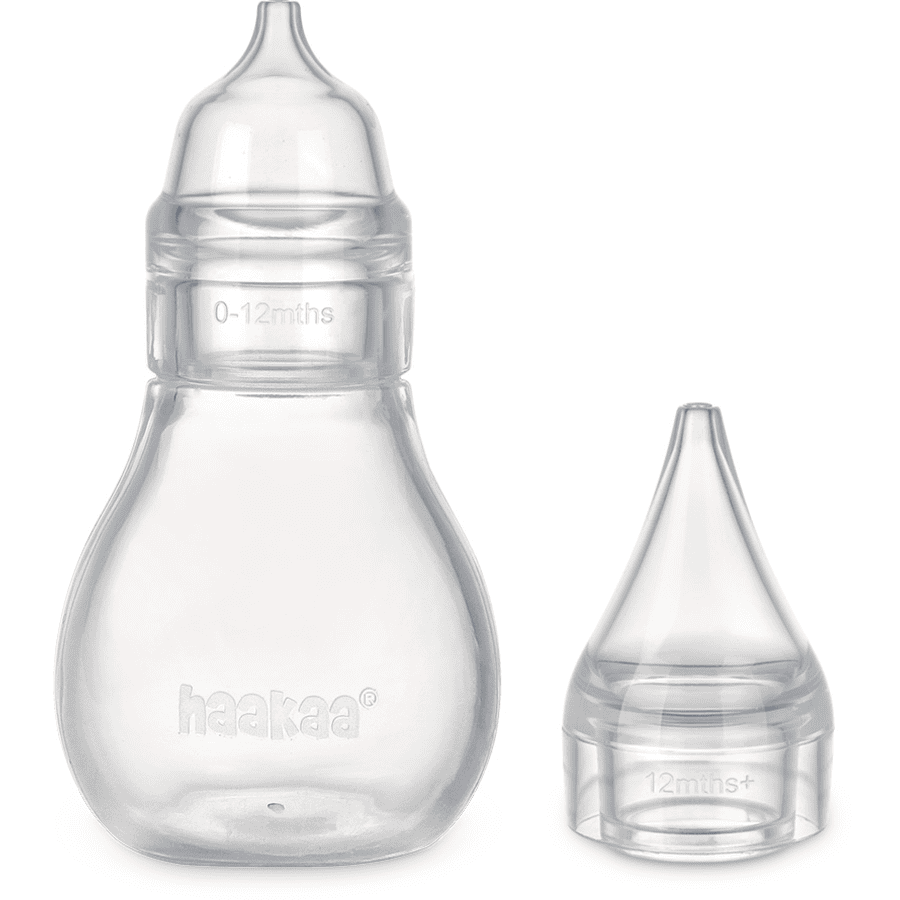 haakaa® Aspirador nasal Easy-Squeezy - 2 accesorios