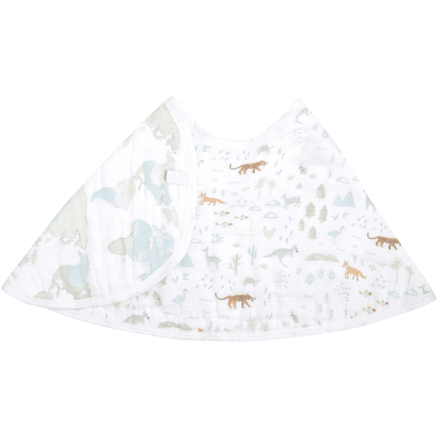 aden + anais™ essentials Baumwoll-Musselin-Baby-Lätzchen voyager