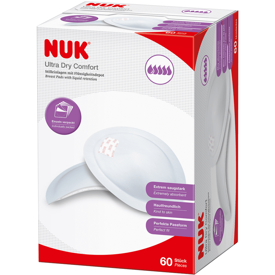 NUK Borstcompressen Ultra Dry Comfort 60 stuks