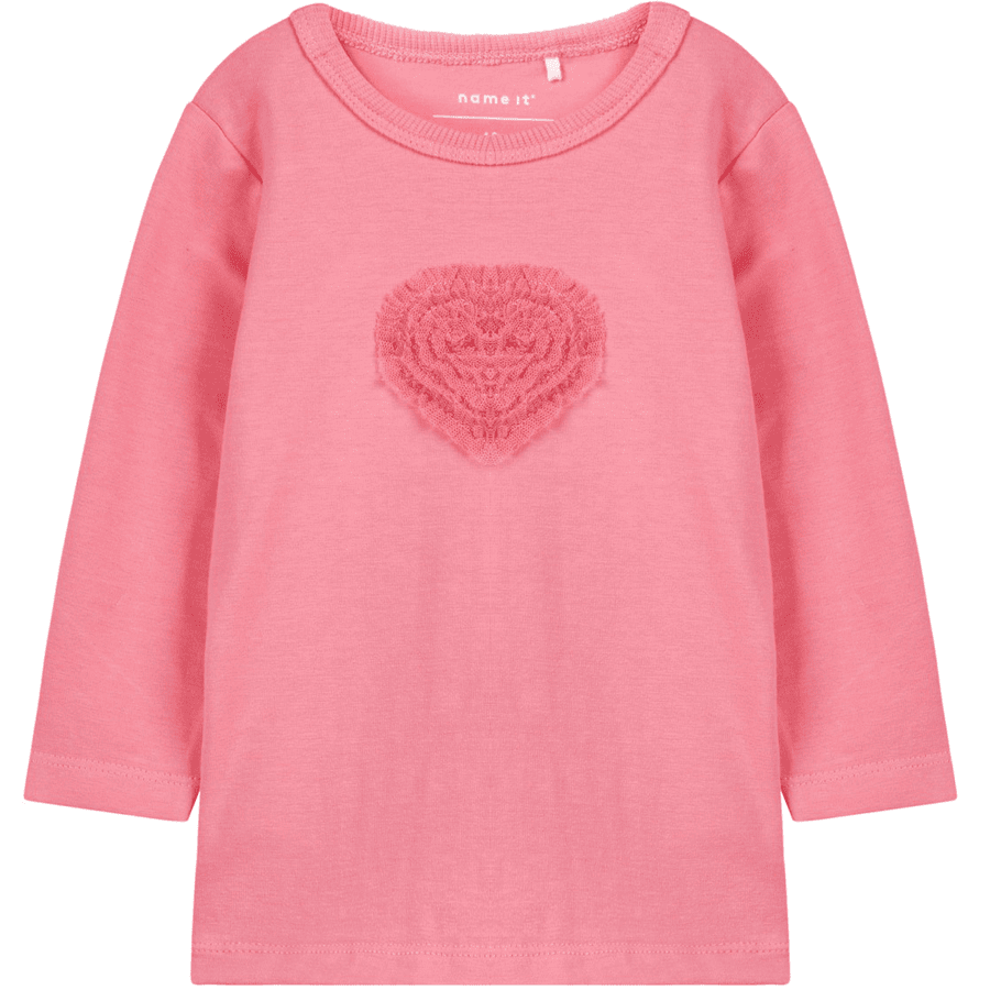 name it Girls Langarmshirt Ova bubblegum