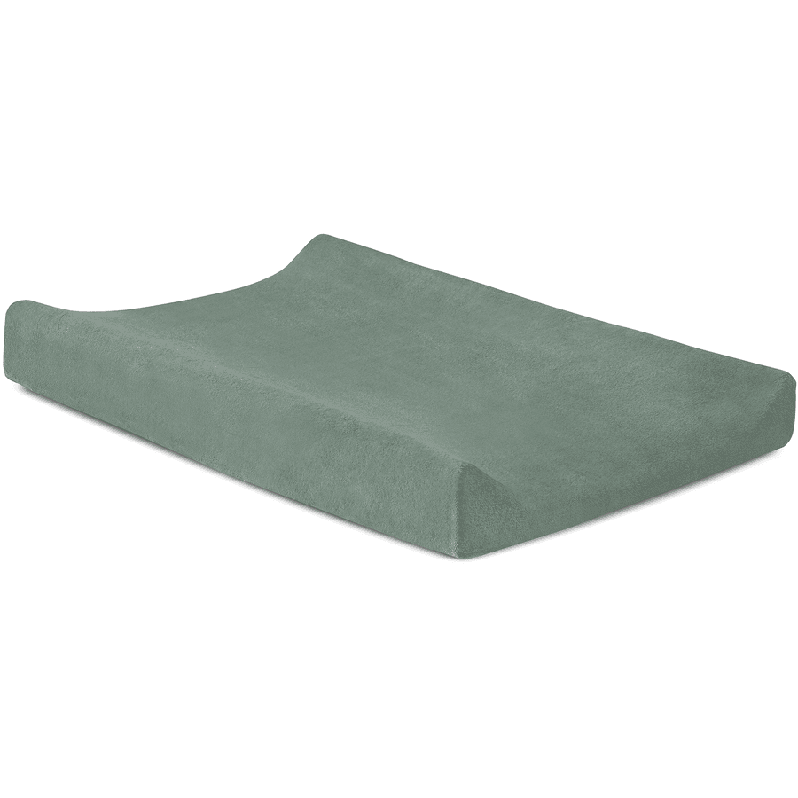 jollein Wickelkissenüberzug Frottee ash green 50 x 70 cm 