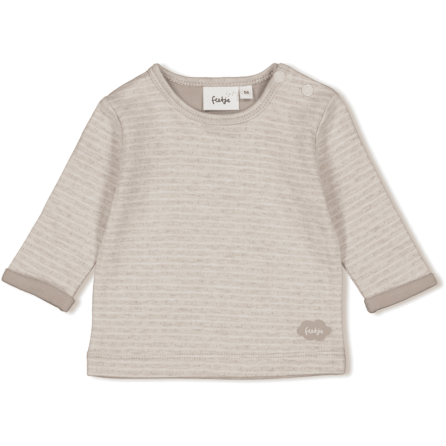 Feetje Camisa manga larga rayas The Neutrals Taupe Melange