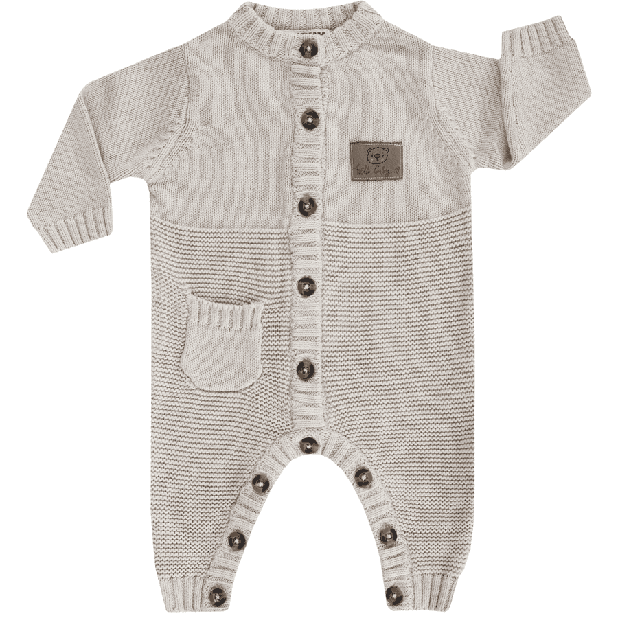 Bio-Merino Strickoverall Für Babys - 100% Wolle, Made In Germany, Mit Umklappbündchen