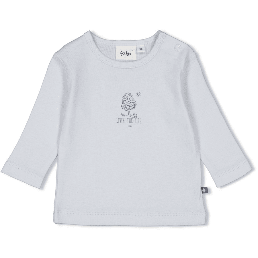 Feetje Farm Life shirt met lange mouwen Indigo 