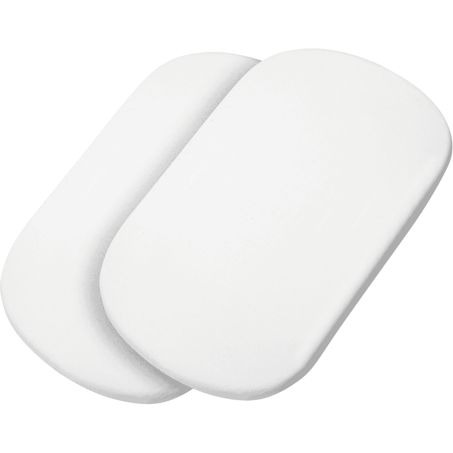 MAXI COSI Bäddlakan för barnvagnsfäste White (2x)