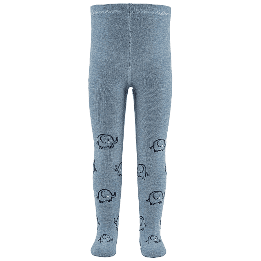 Sterntaler Strumpfhose Elefanten blau 