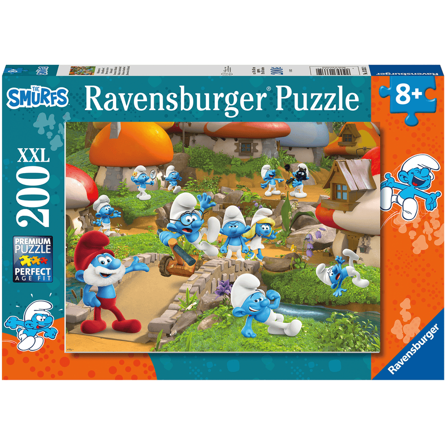 Ravensburger Puzzle XXL 100 dílků - Vítejte ve Šmoulovi!