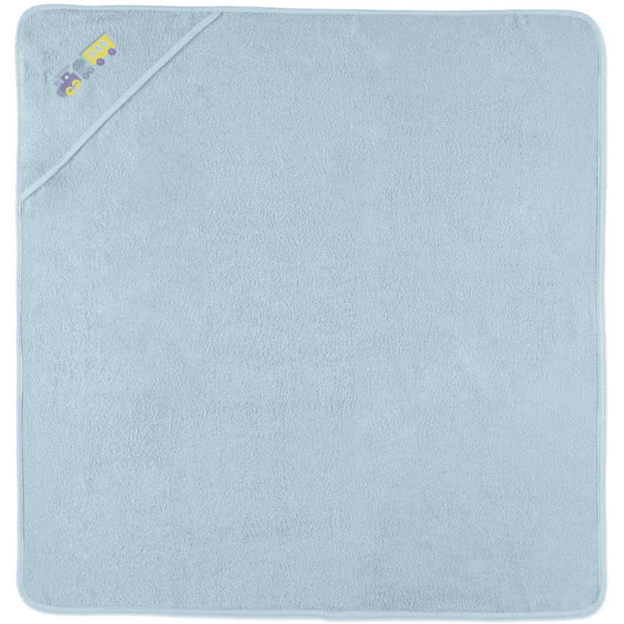 HAT &   CO Hupullinen kylpypyyhe sininen 100 x 100 cm