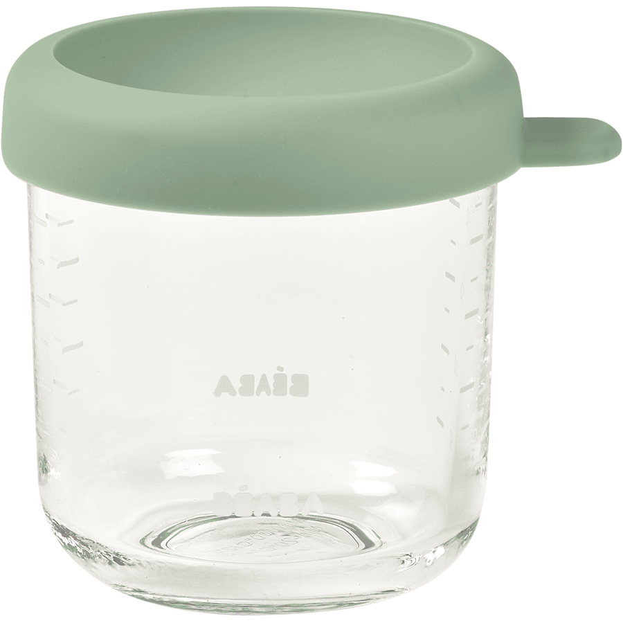 BEABA® Pot de conservation repas verre, vert sauge