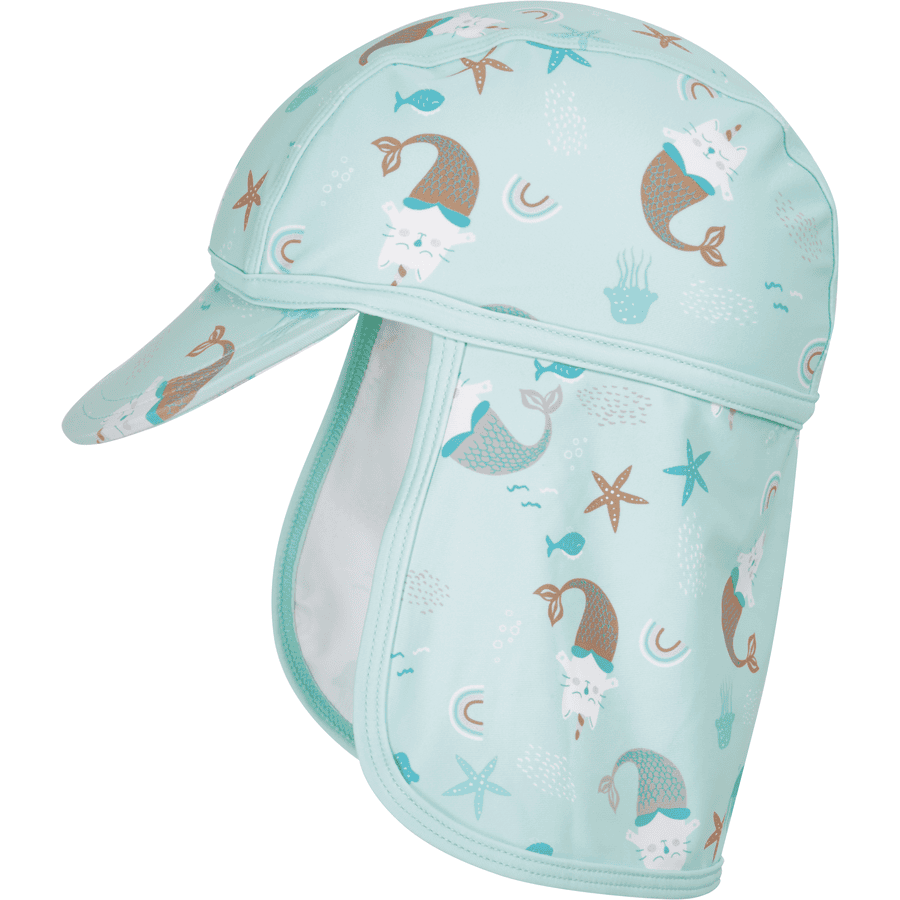 Playshoes  UV-bescherming peaked cap eenhoorn stokstaartje mint