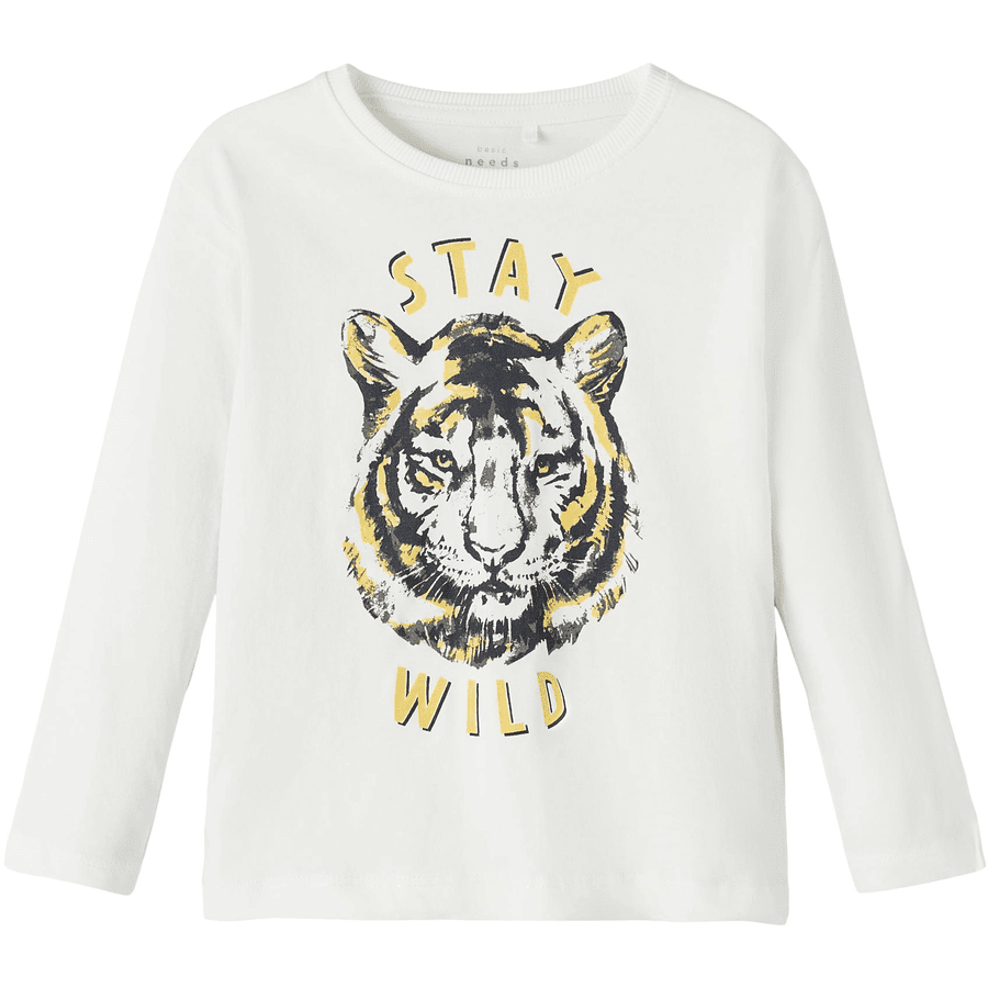 name it Langarmshirt Nmmvagno White Alyssum