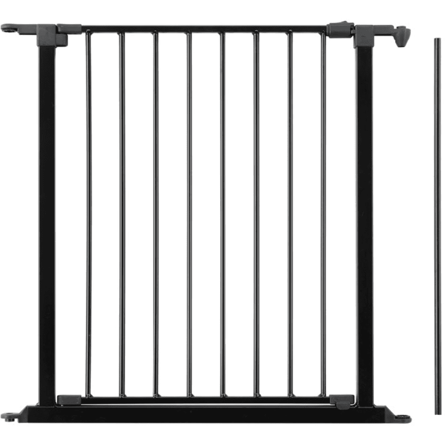 BabyDan Élément porte pour barrière de sécurité enfant Flex, noir 72 cm