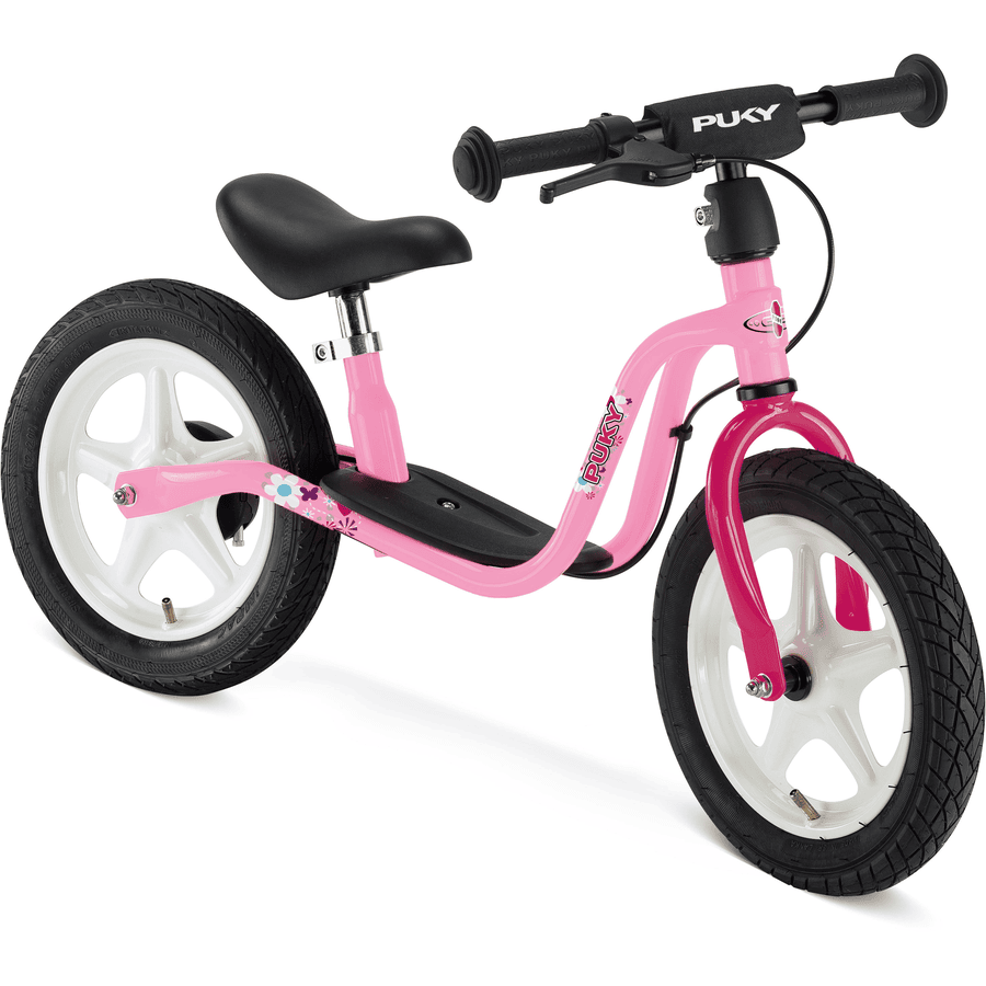 PUKY ® Bicicleta sin pedales LR 1 con freno rosa/pink 4065