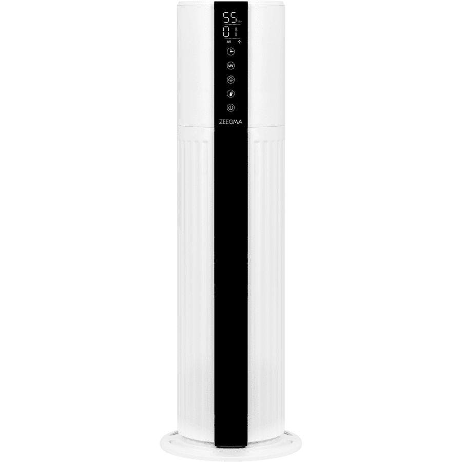 ZEEGMA Humidificateur d'air VERS UV GRAND ionisation/aromathérapie lampe stérilisante blanc
