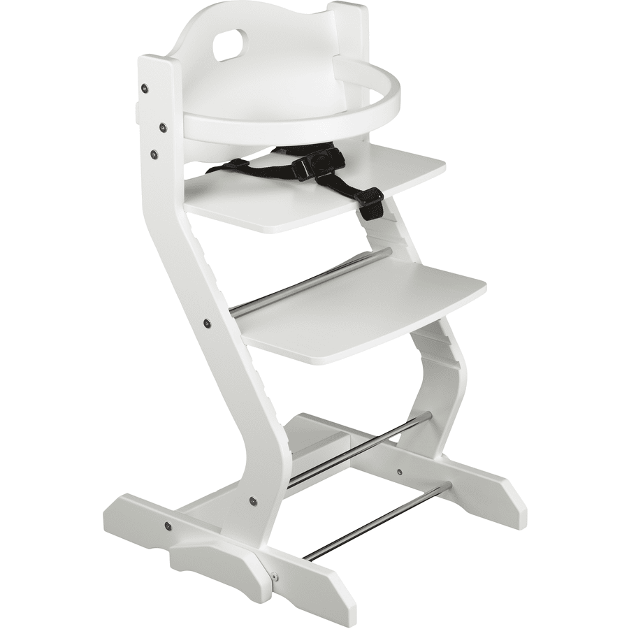 tiSsi® Kinderstoel met beugel wit
