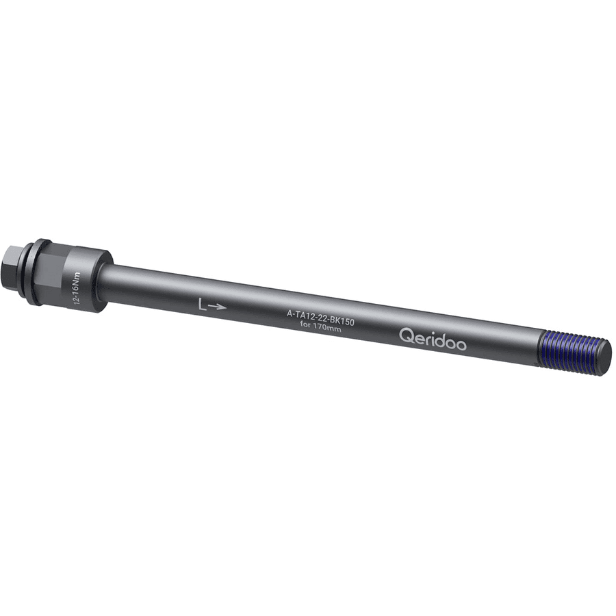 Qeridoo ® Gjennomgående aksel adapter M12x1,5 170 mm P1,5