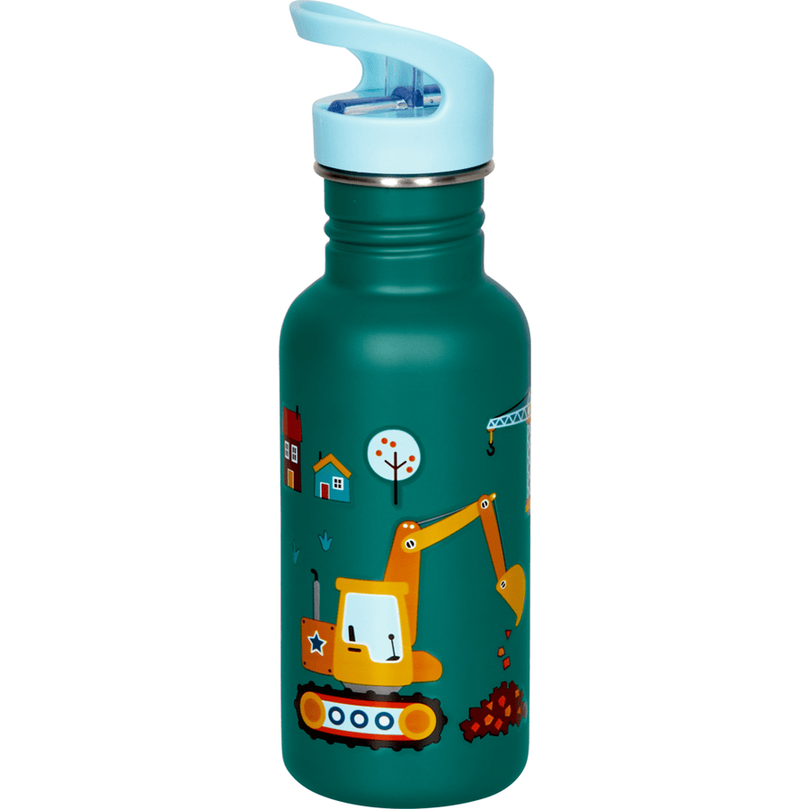 SPIEGELBURG COPPENRATH Edelstahlflasche Bagger Ed.2 - Wenn ich mal groß...(ca.0,5l)