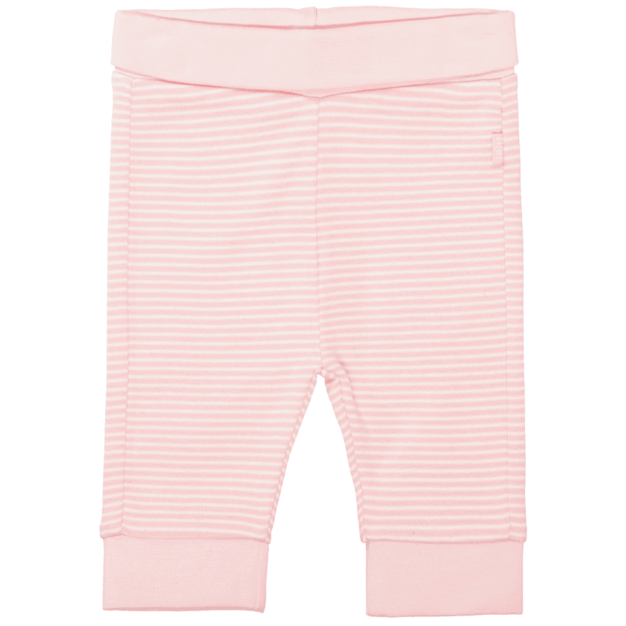 STACCATO Růžové pruhované kalhoty 