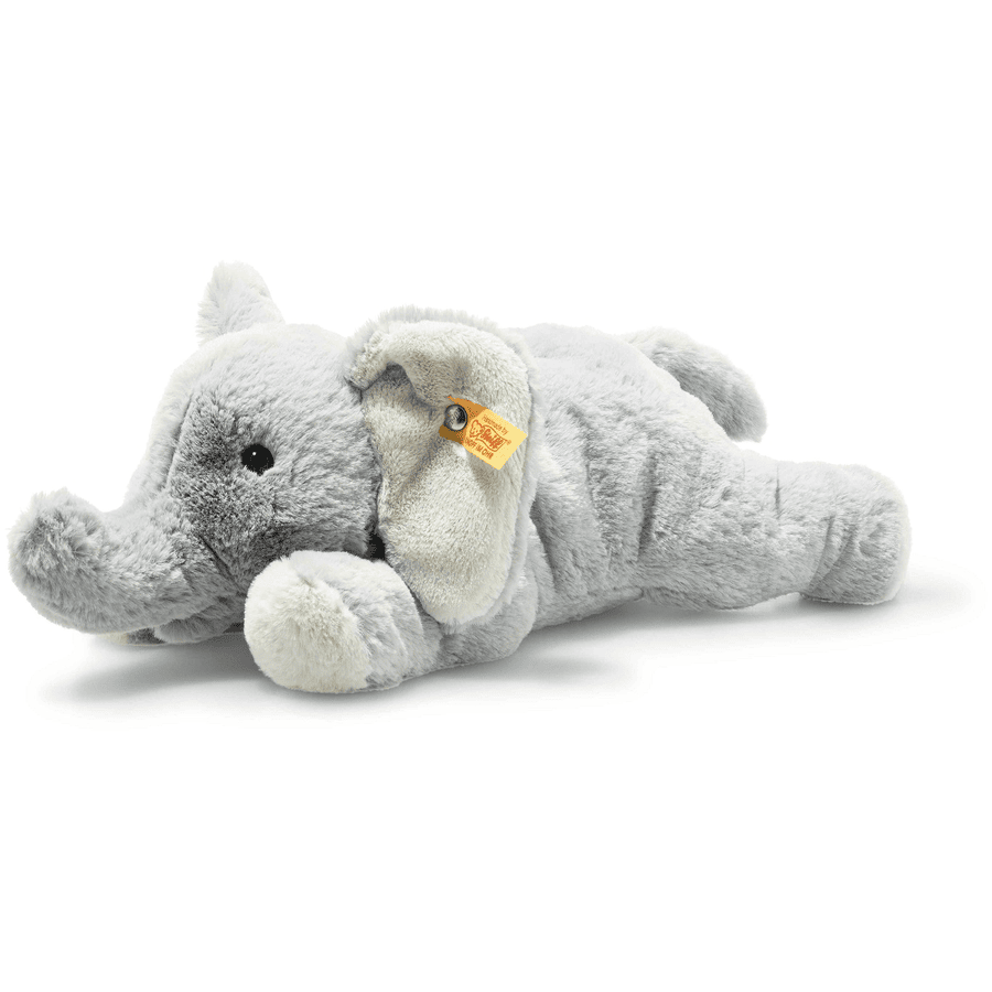 Steiff Soft Cuddly Friends Elna Elephant, lys grå