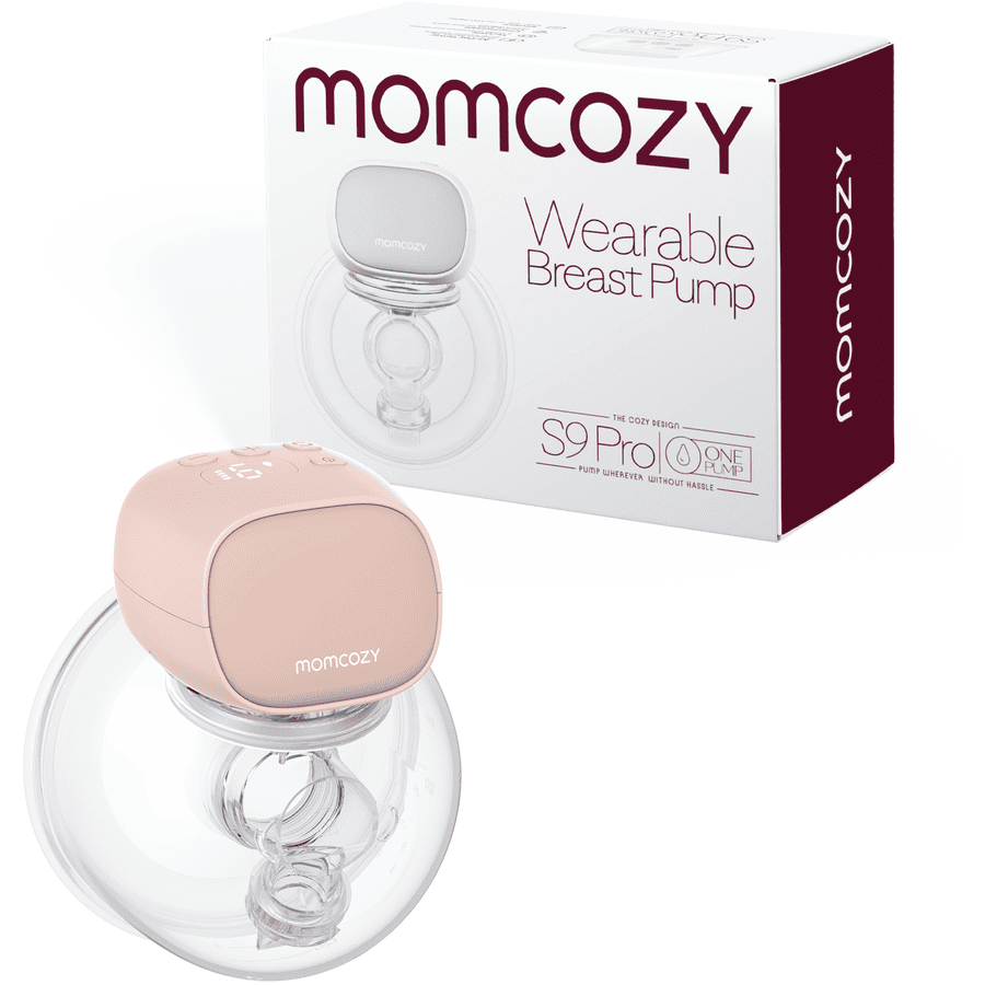 momcozy Bærbar enkeltbrystpumpe S9 Pro, rosa