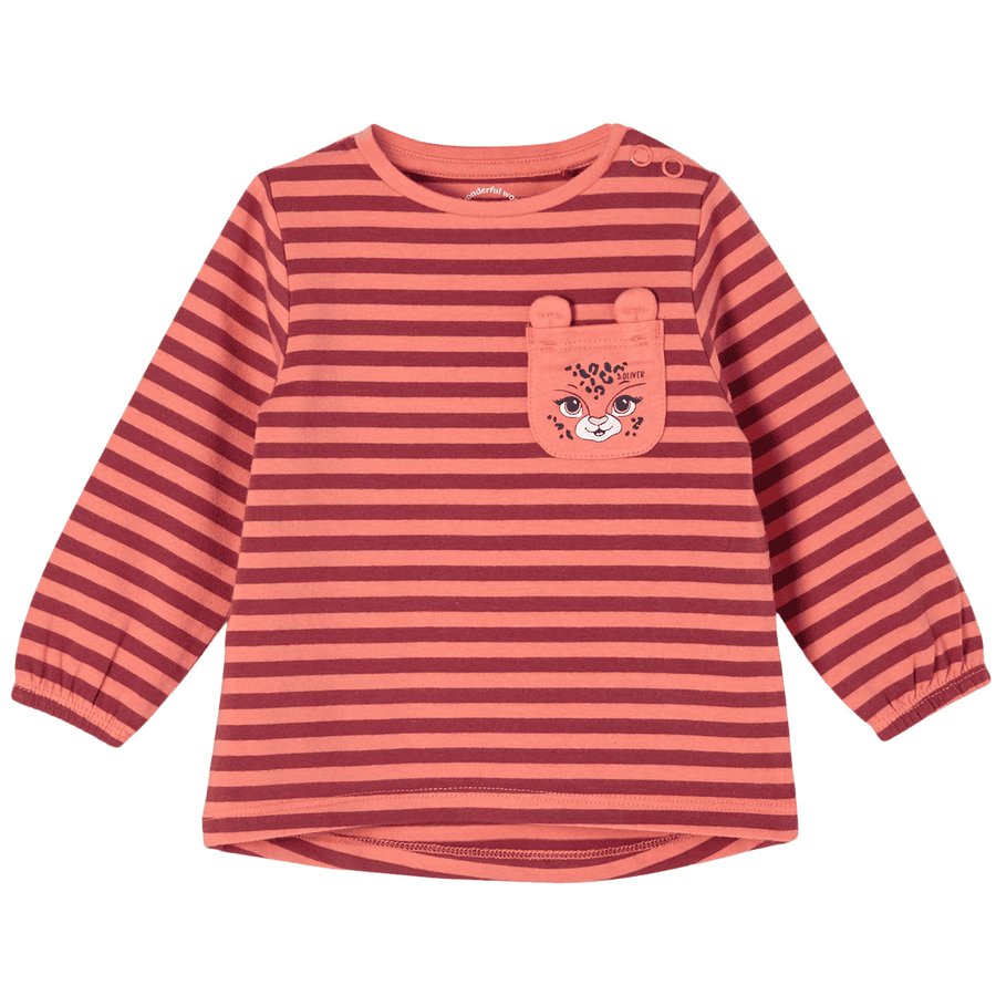s. Olive r Camisa de manga larga light orange 