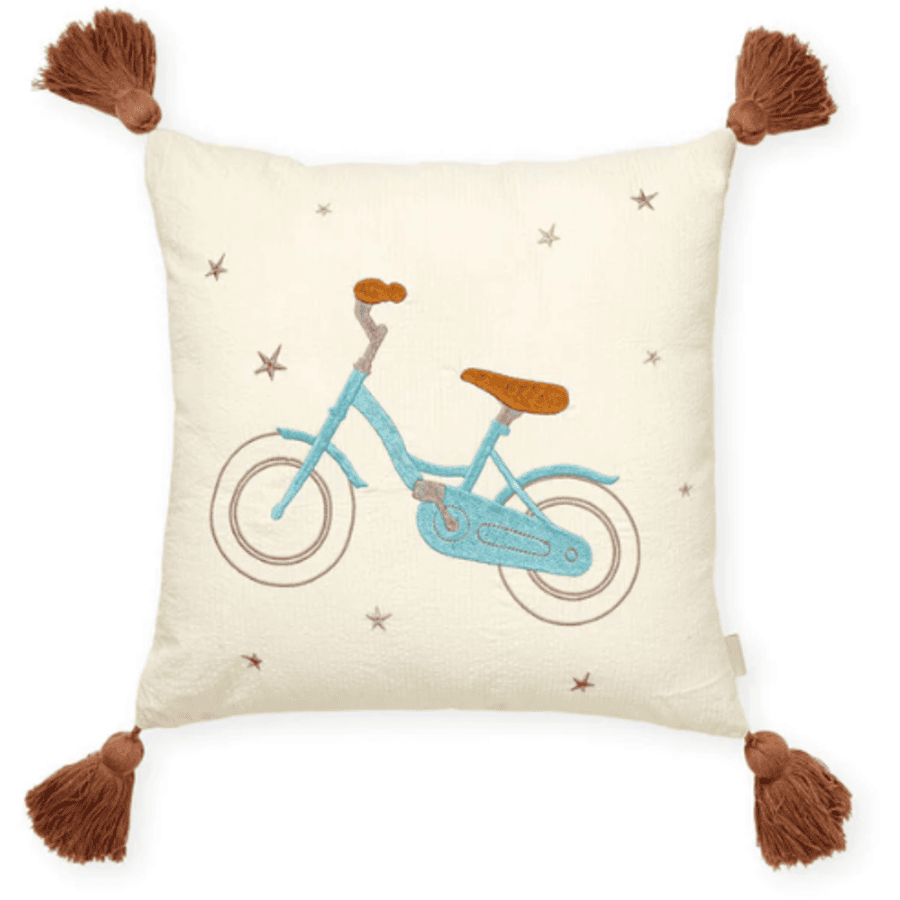 Cam Cam® COPENHAGEN Coussin brodé Bicycles