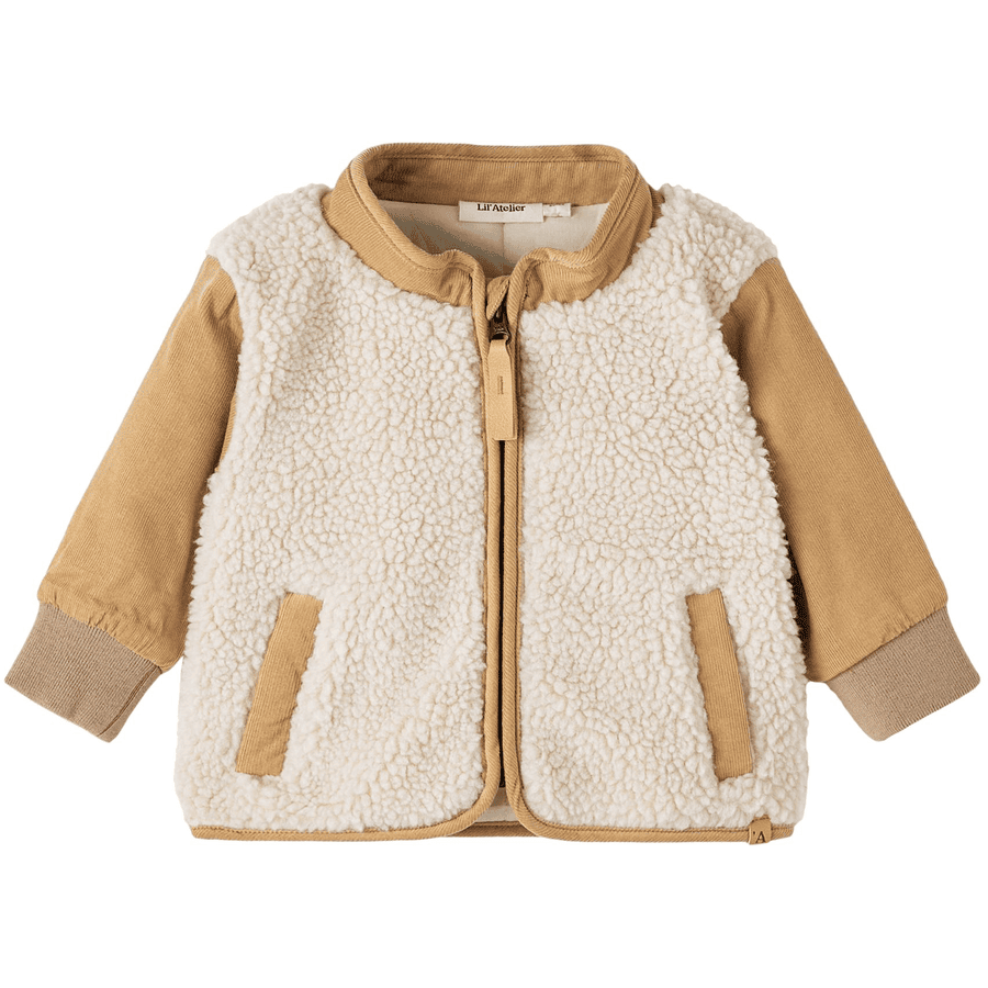 Kurtka Lil'Atelier Sherpa Nbmnalo Fog