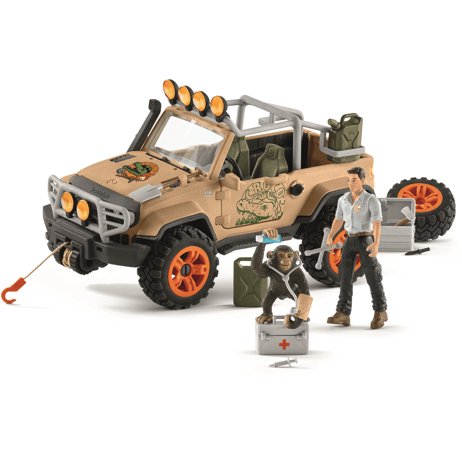 schleich® Geländewagen mit Seilwinde 42410