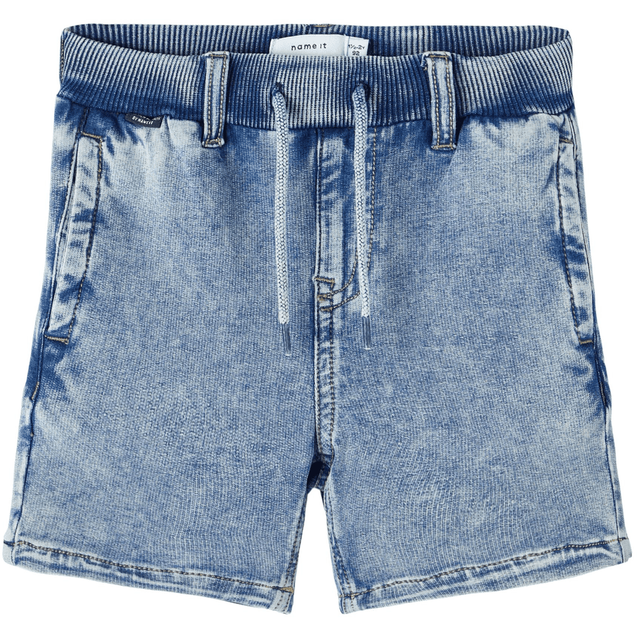 name it Jeansshorts Nmmryan Medium Blue Denim