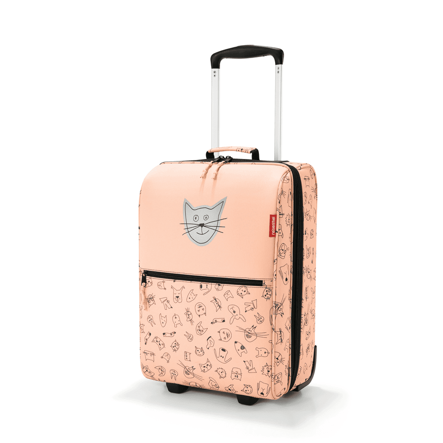 Reisenthel® XS kids matkalaukku kissat ja koirat, vaaleanpunainen
