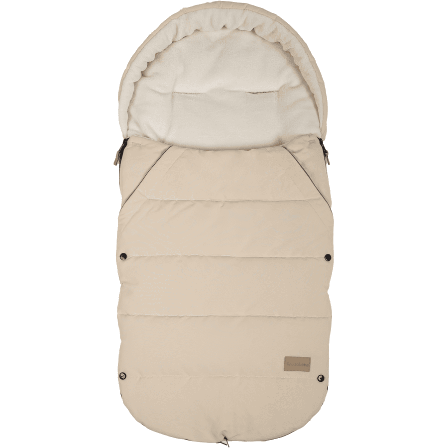 Altabebe Winterfußsack Seattle für Kinderwagen beige-whitewash