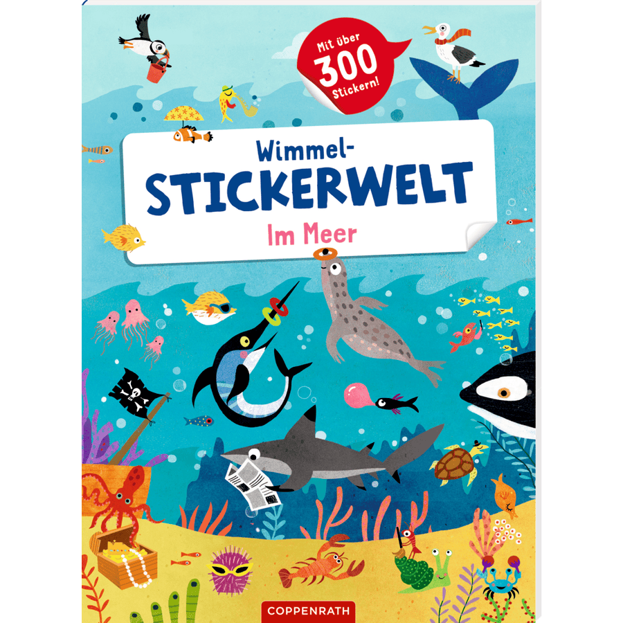 Coppenrath Wimmel-Stickerwelt: Im Meer