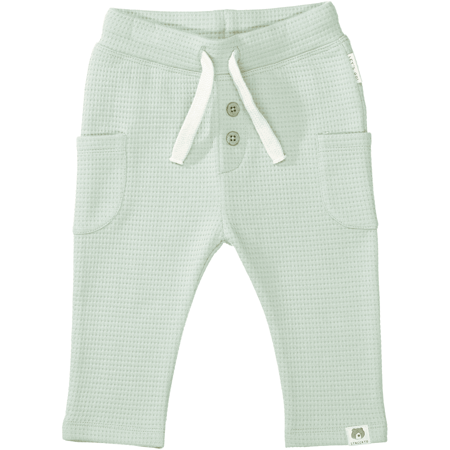 STACCATO Hose soft mint strukturiert 