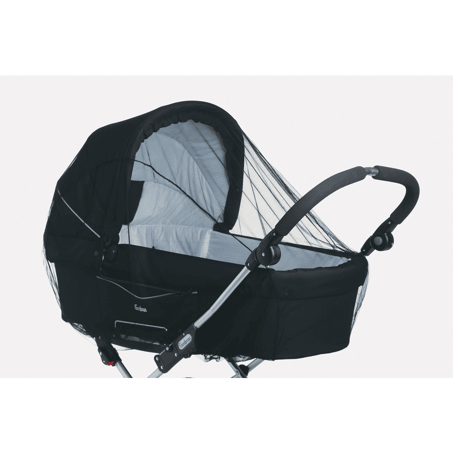 BabyDan Myggnät till barnvagn, svart 