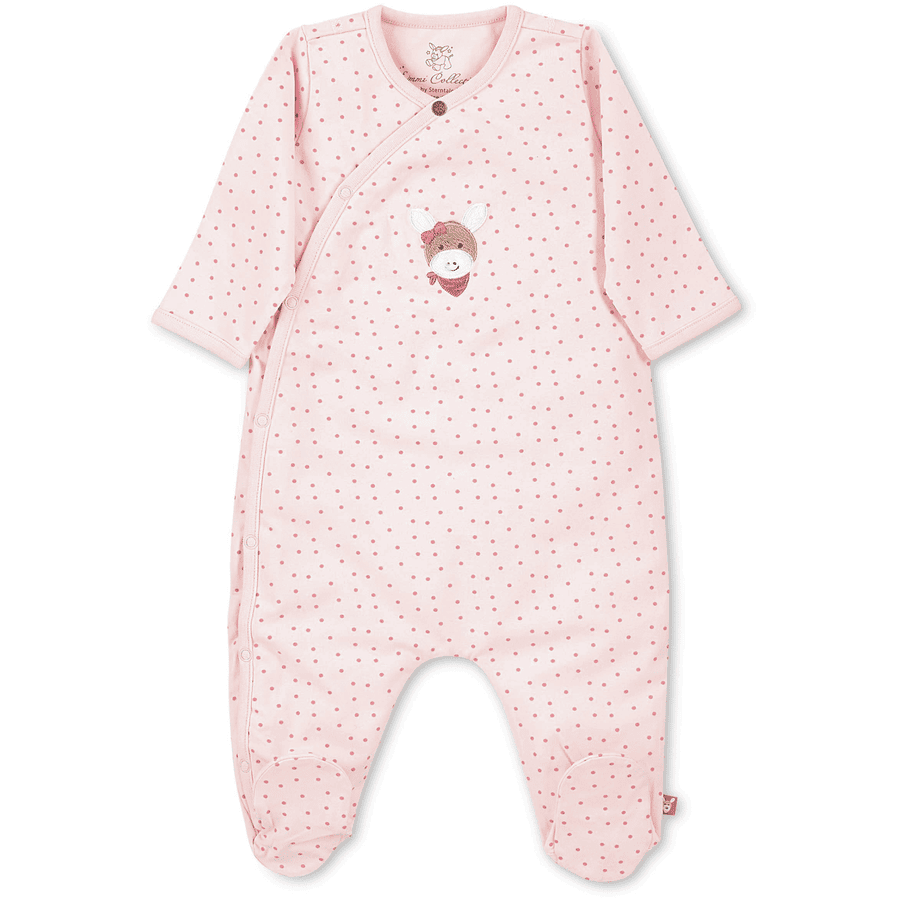 Sterntaler Striktrøje onesie Emmi pink