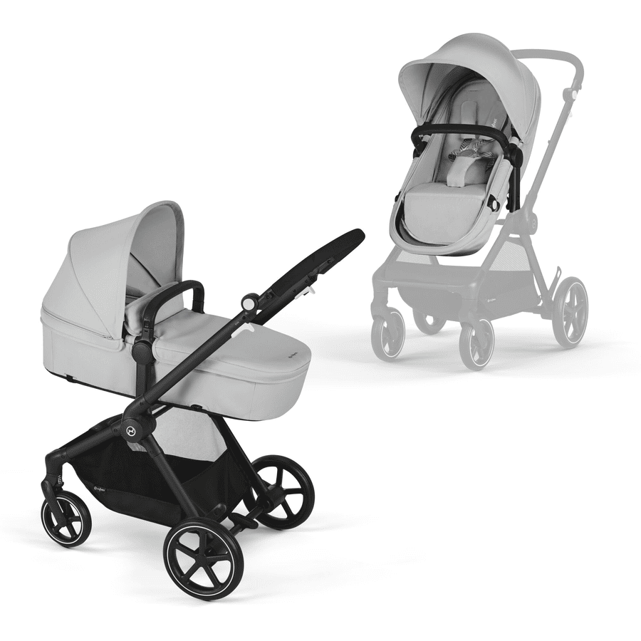 cybex GOLD EOS Lastenvaunut Black Lava Grey