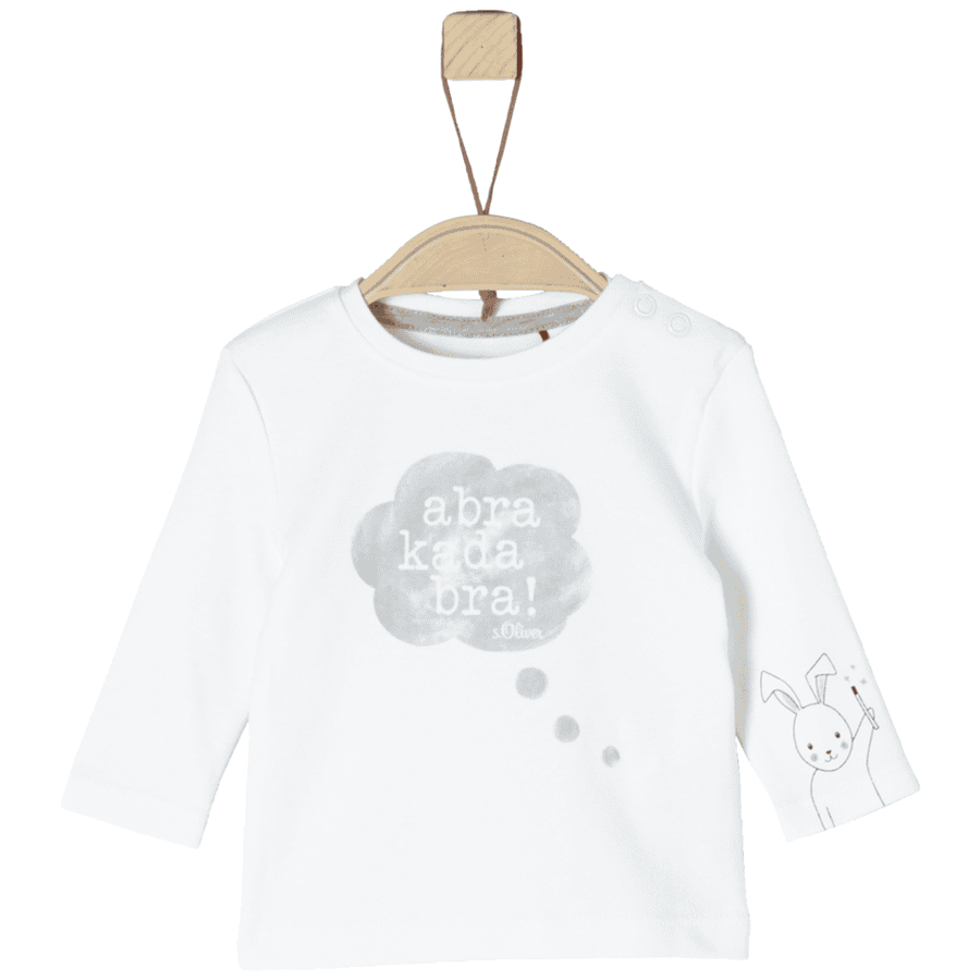 s.Oliver Girls Langarmshirt ecru