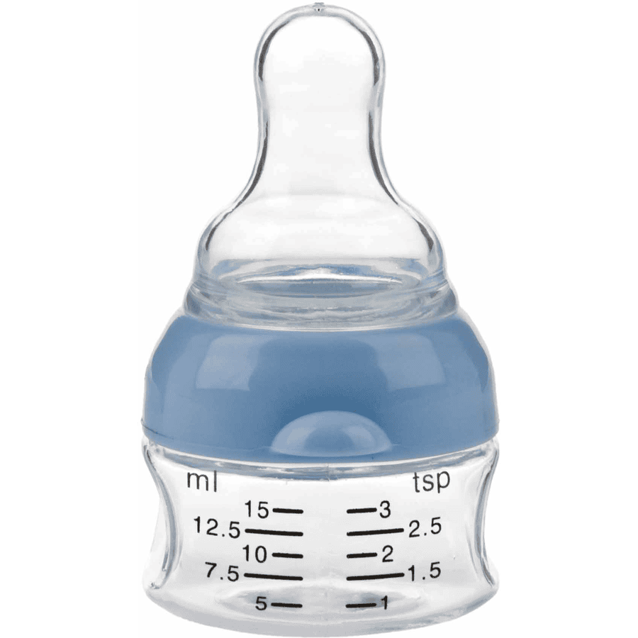 Nûby mini-injektionsflaska PP 15 ml i blått