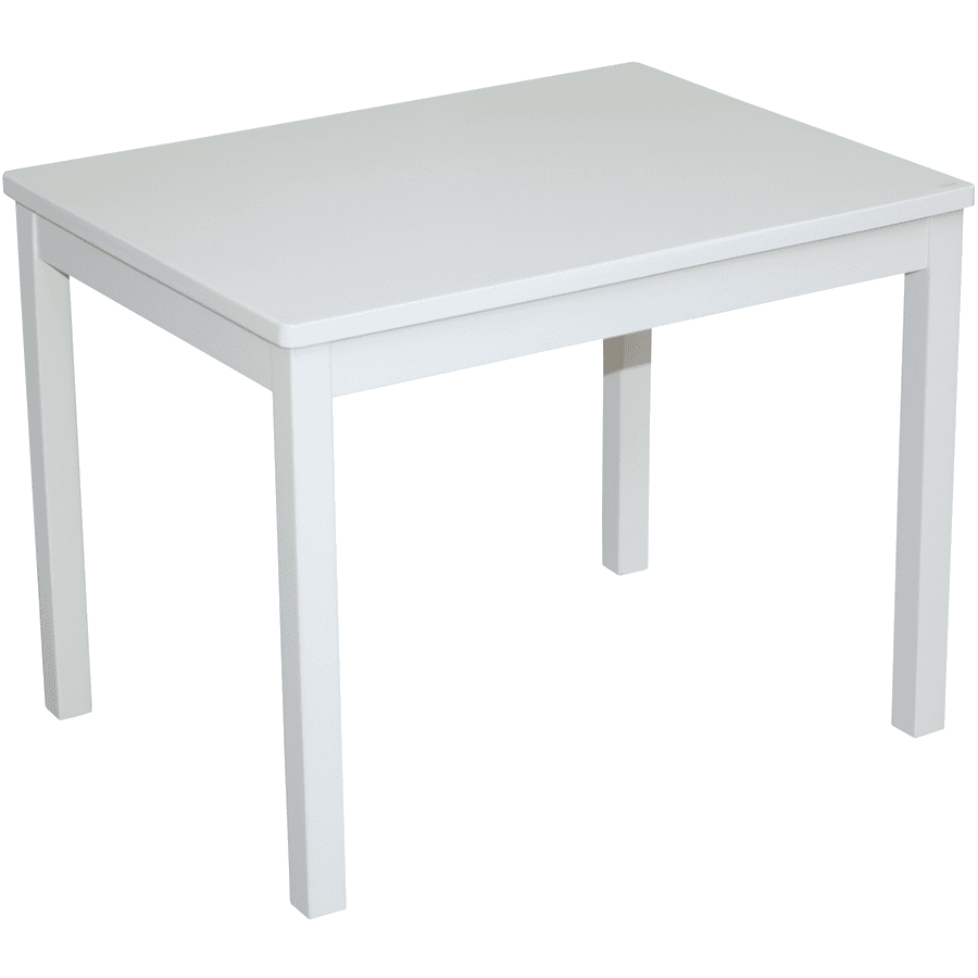 roba Dětský stolek - bíle nalakovaný