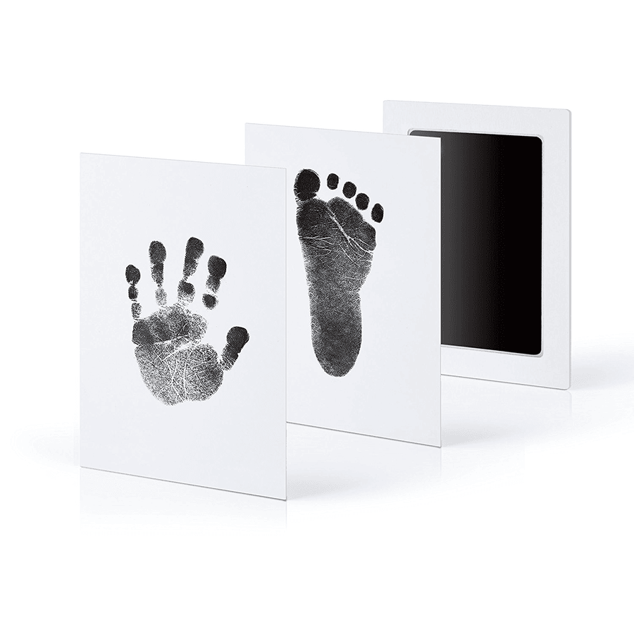kiinda Hand- und Fußabdruckset CleanTouch, in schwarz

