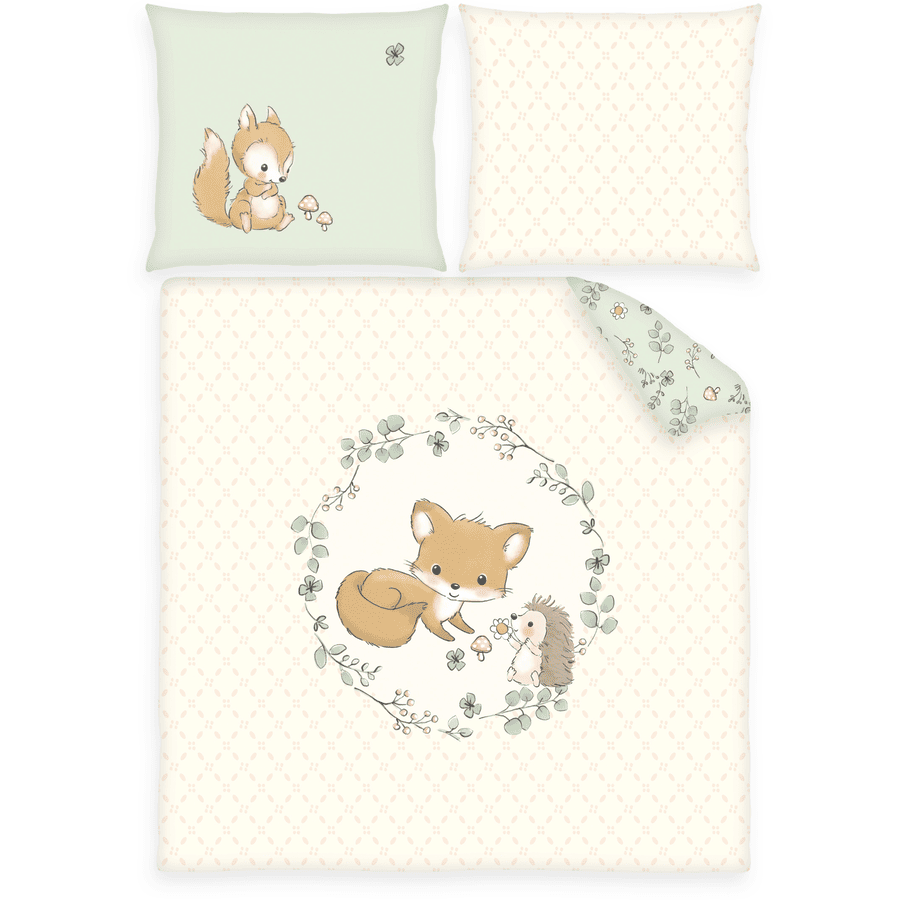 babybest® Bettwäsche Fuchs 80 x 80 cm