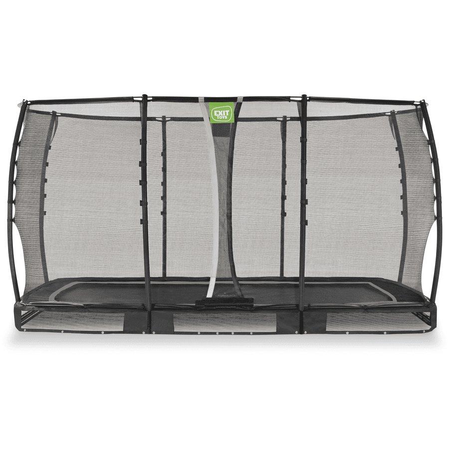 EXIT Allure Premium Trampolino da terra 214x366cm - nero