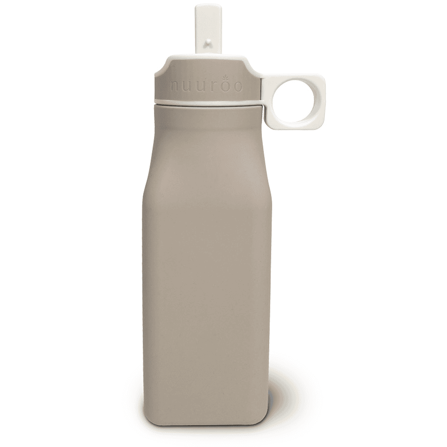 Nuuroo Biberon in silicone Lindi 450 ml Cobble stone 