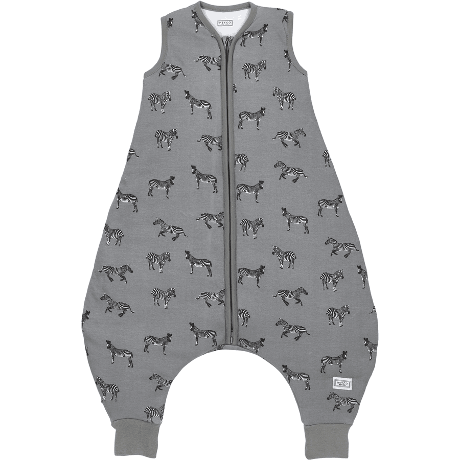 Meyco Schlafsack Jumper Zebra Animal Grau
